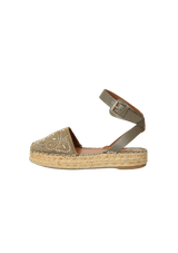 SUEDE ESPADRILLES 35