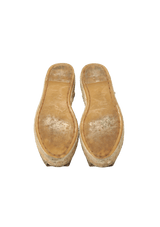 SUEDE ESPADRILLES 35