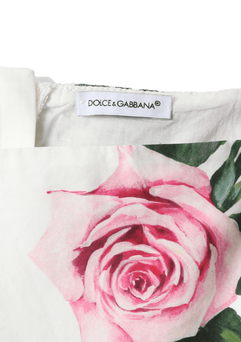 Dolce &b Gabbana White Smemo Dress for Girls