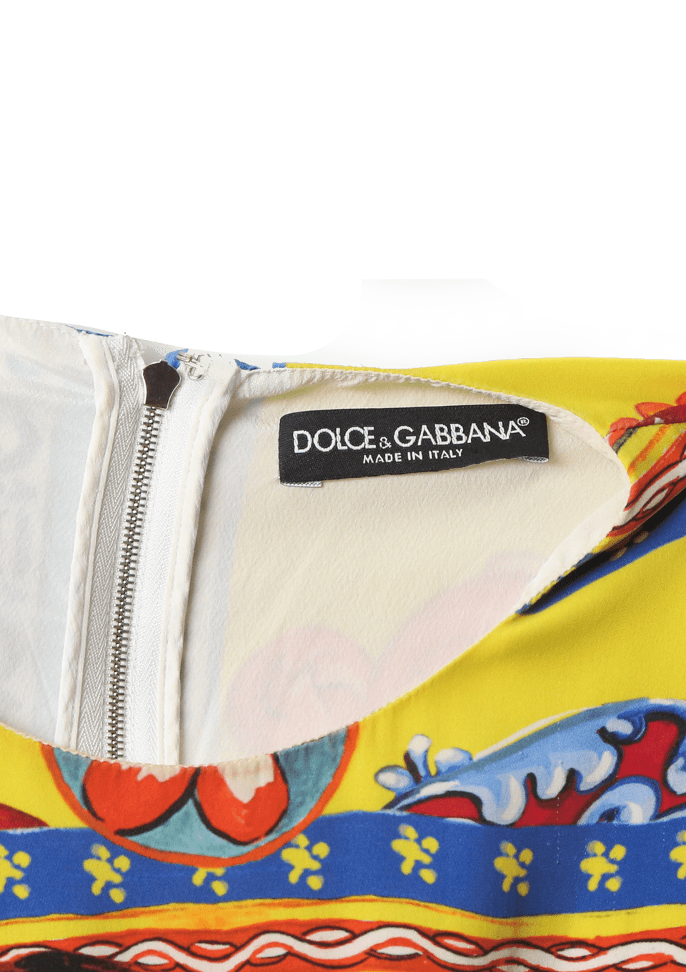 SALUT DA NAPOLI PRINTED DRESS 40