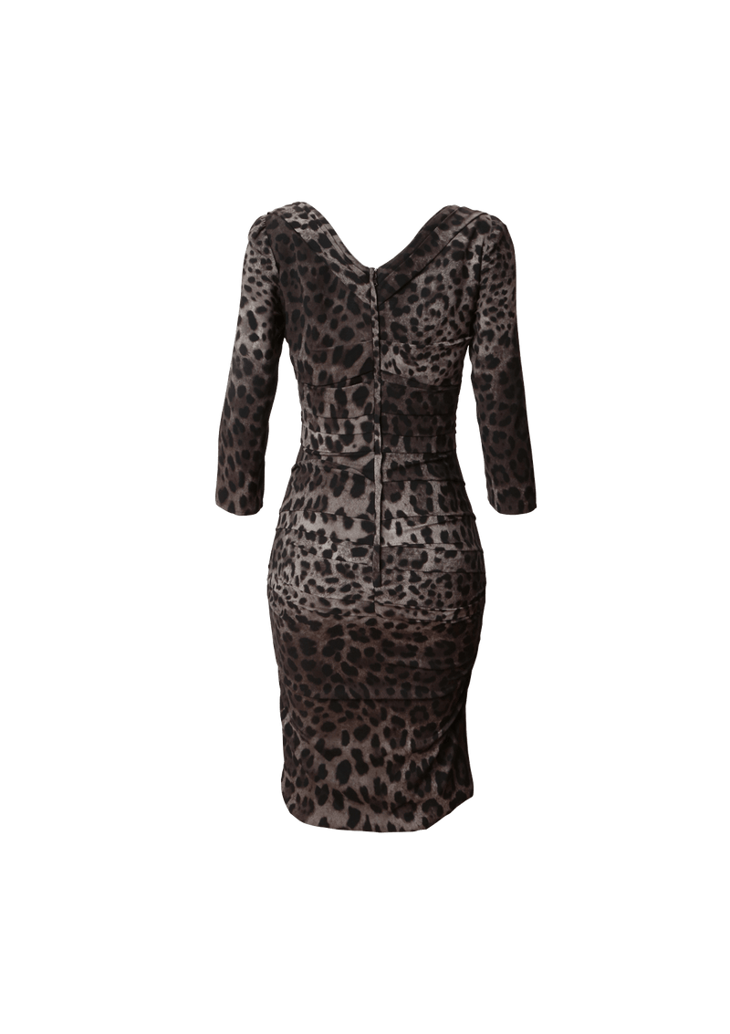 SILK PRINT DRESS 34