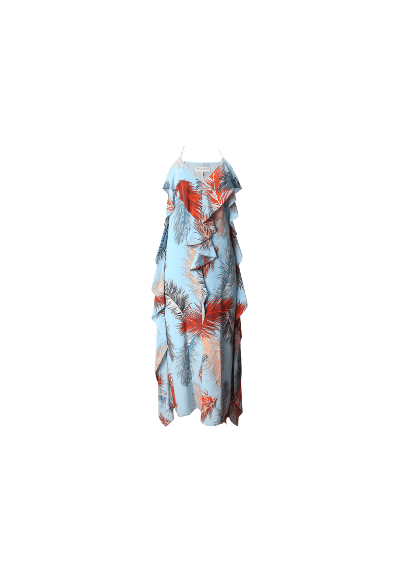 SILK PRINTED MINI DRESS 32