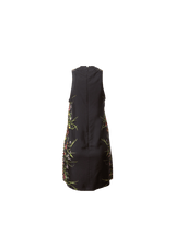 BLACK FLORA DRESS 34