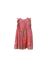GIRLS FLORAL DRESS 4Y