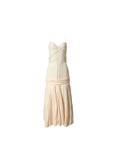 LINEN LONG DRESS 36
