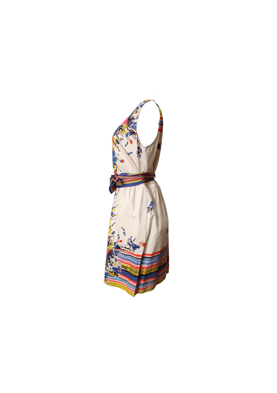 FLORAL WATERCOLOR DRESS 38