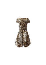 HEART SHAPED ANIMAL PRINT DRESS 40