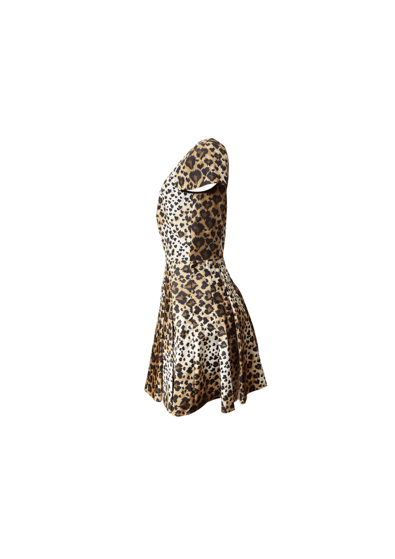 HEART SHAPED ANIMAL PRINT DRESS 40