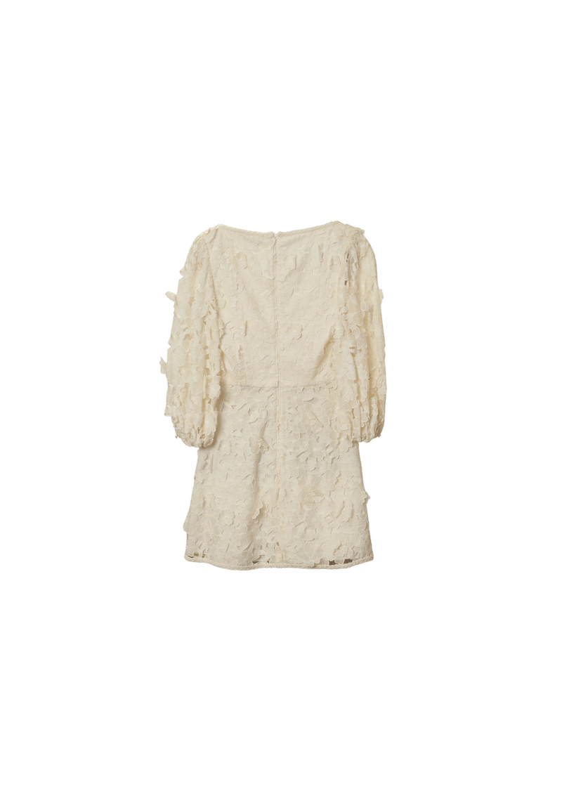 GUIPURE LACE MINI DRESS 36