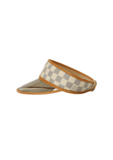 DAMIER AZUR SUN VISOR