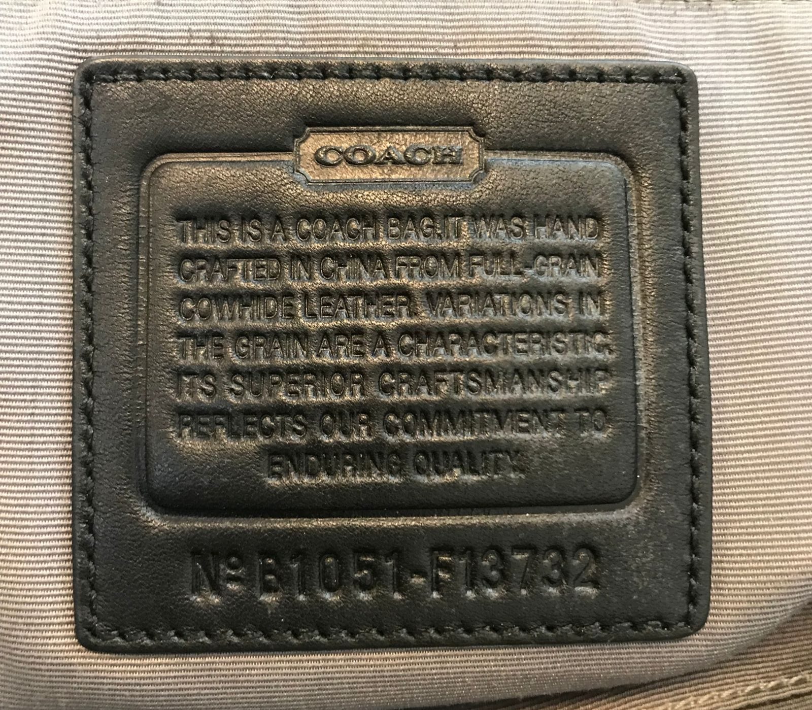 Bolsa Coach Leather Soho Tote Preto Original – Gringa