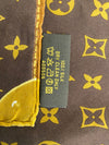 MONOGRAM SILK SCARF