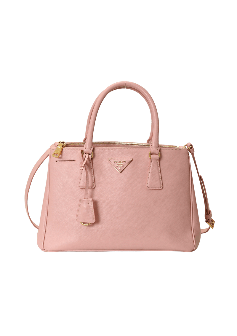 SAFFIANO LUX DOUBLE ZIP GALLERIA