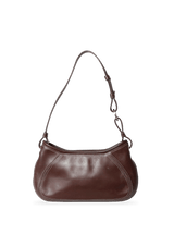 LEATHER BAGUETTE BAG