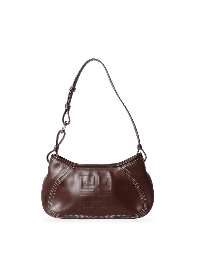 LEATHER BAGUETTE BAG