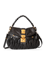 MATELASSÊ BLACK SATCHEL