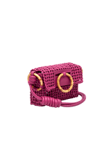 MINI BOLSA BAGUETE EM TRESSÊ