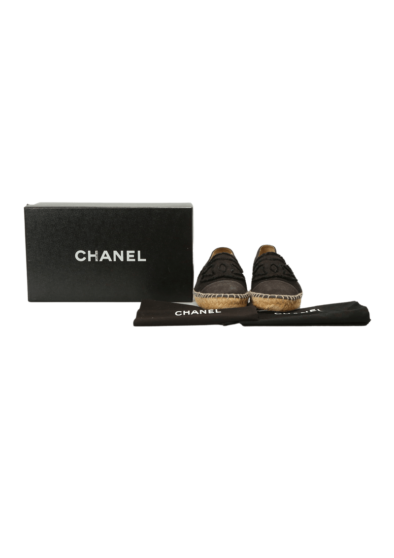 INTERLOCKING CC LOGO ESPADRILLES 36